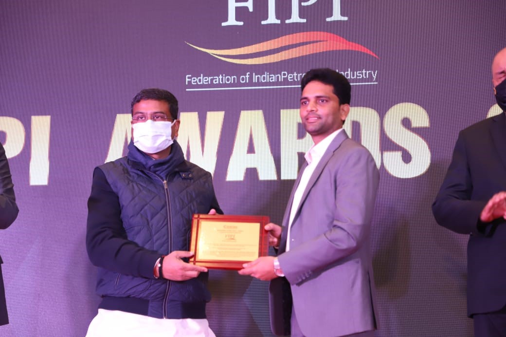 Corporate Research and Development Centre showcased its presence during FIPI Oil and Gas Awards 2020