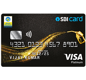 bpcl sbi contactless fuel credit card