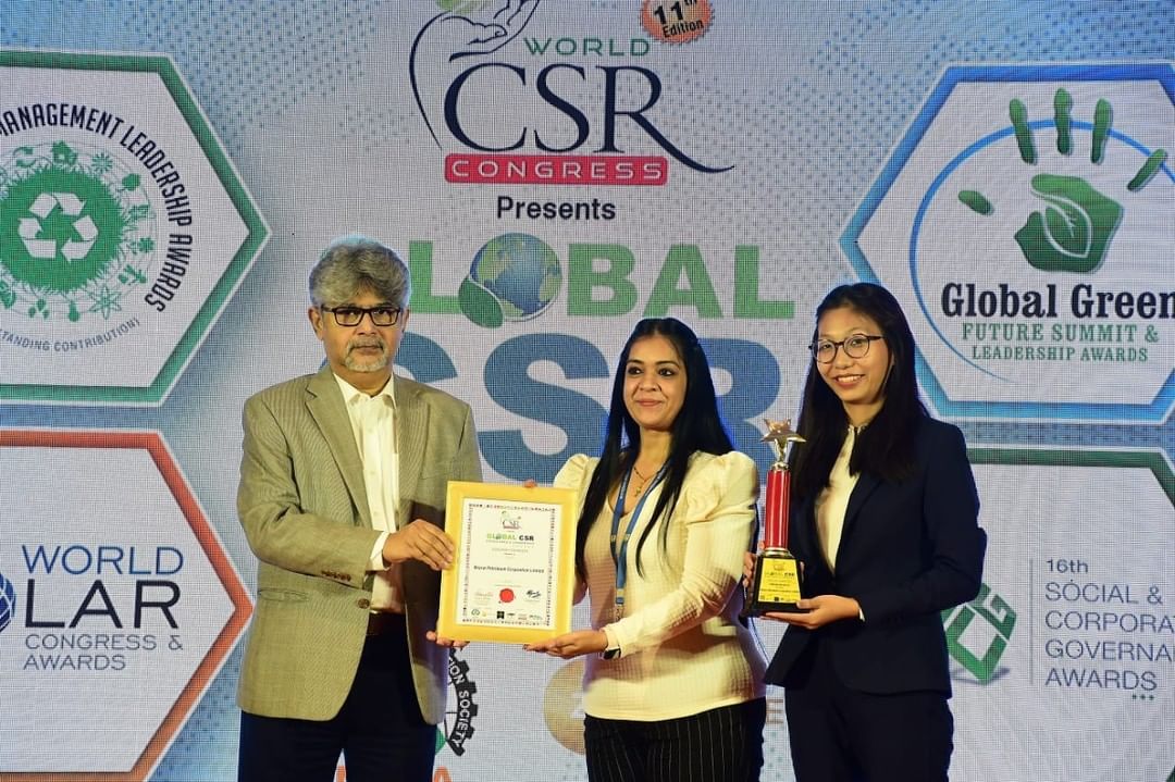 BPCL conferred with ‘Global CSR Excellence and Leadership Award’