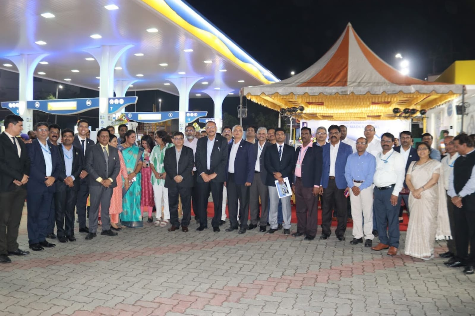 Shri Sukhmal Jain, Director (Marketing), inaugurated the upgraded Fuel Station at Maduravoyal
