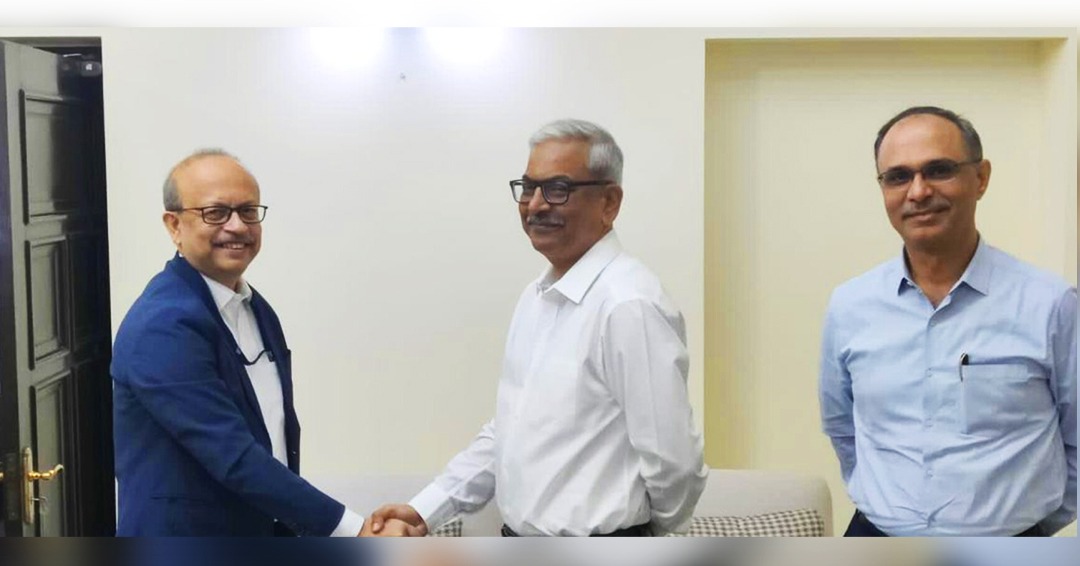 Mr. G. Krishnakumar, C&MD BPCL, met with Mr. Bhaskar Phukan, MD NRL, in Delhi 