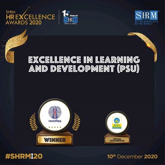 BPLC Wins Special Recognition in SHRM Award for Excellence in Learning and Development