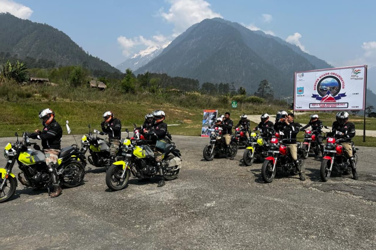BPCL collaboration with The Border Road Organization (BRO) in the Motor Cycle Rally of 2023