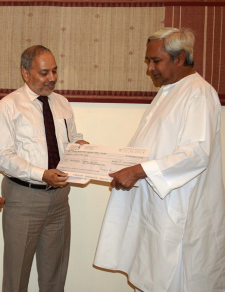 Contribution to Chief Minister’s relief fund