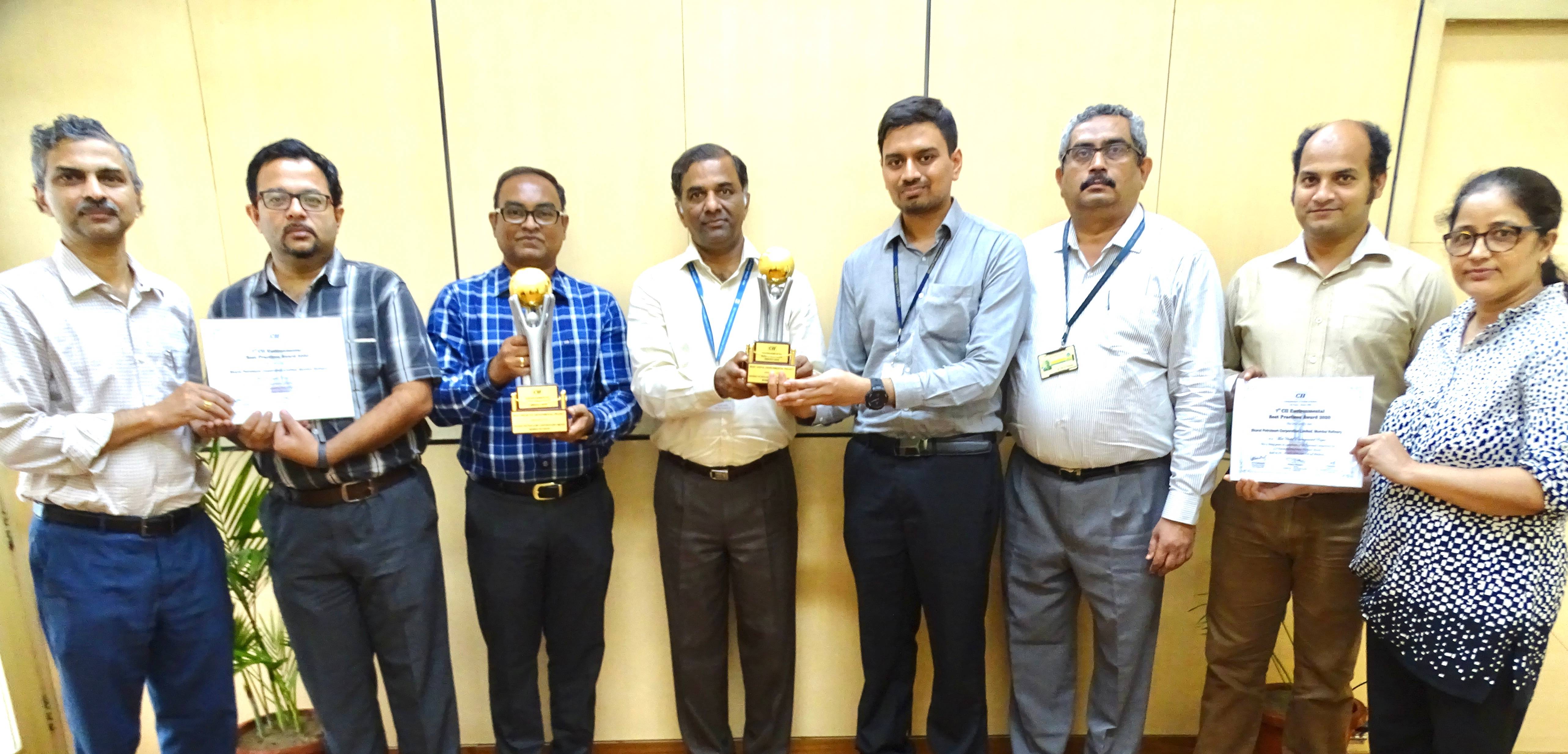Bharat Petroleum Bags CII Environmental Project Awards