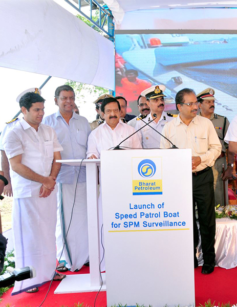 High speed patrol for BPCL SPM in Kochi