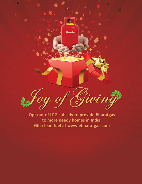 Joy of Giving : Opt out of LPG Subsidy