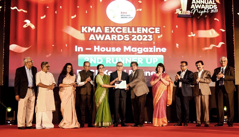 KMA EXCELLENCE AWARD FOR IN-HOUSE MAGAZINE (second runner up)