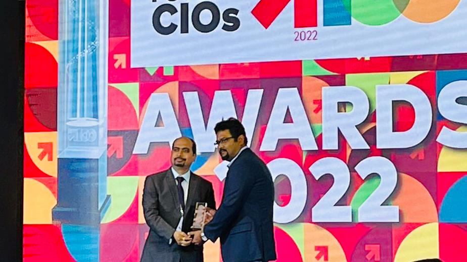 Next 100 India’s Future CIOs 2022 award