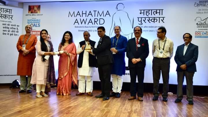 Mahatma Award for the Community Initiative category