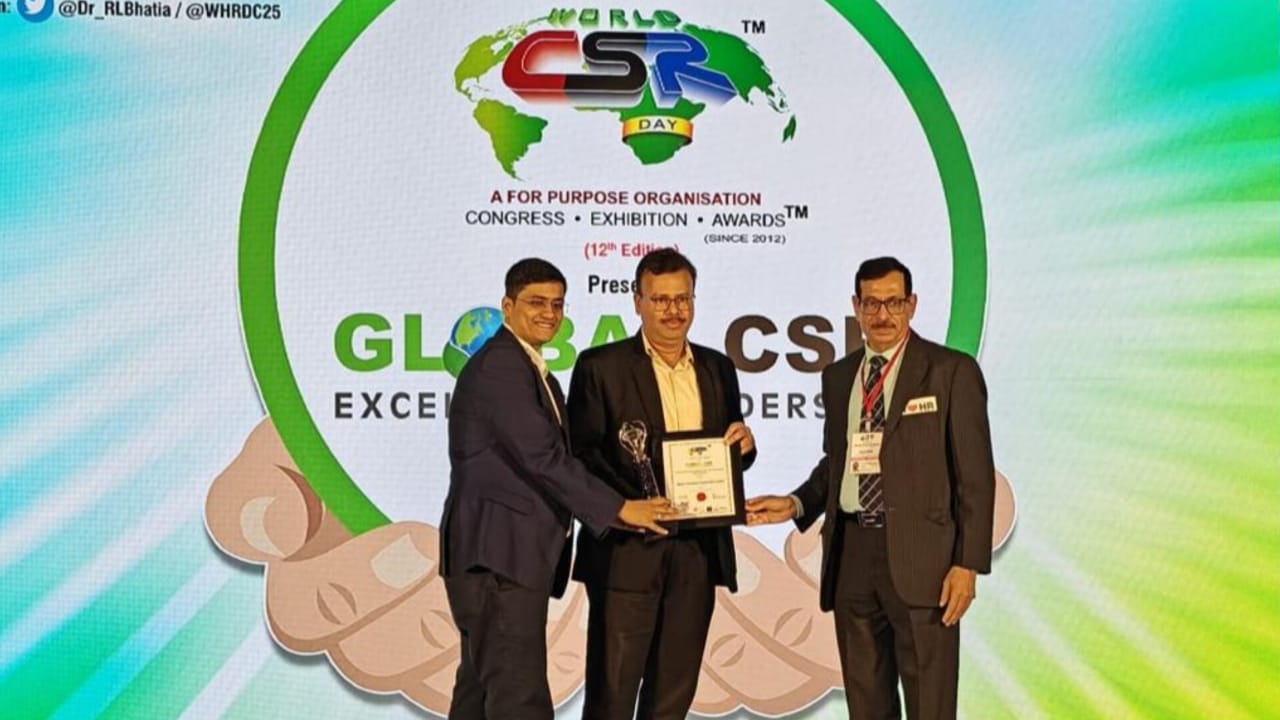 Mumbai Refinery wins “Global CSR Excellence & Leadership Awards” 