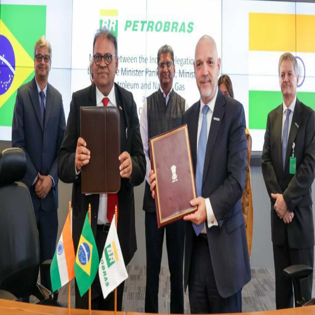 BPCL signed an MoU with M/s Petrobras