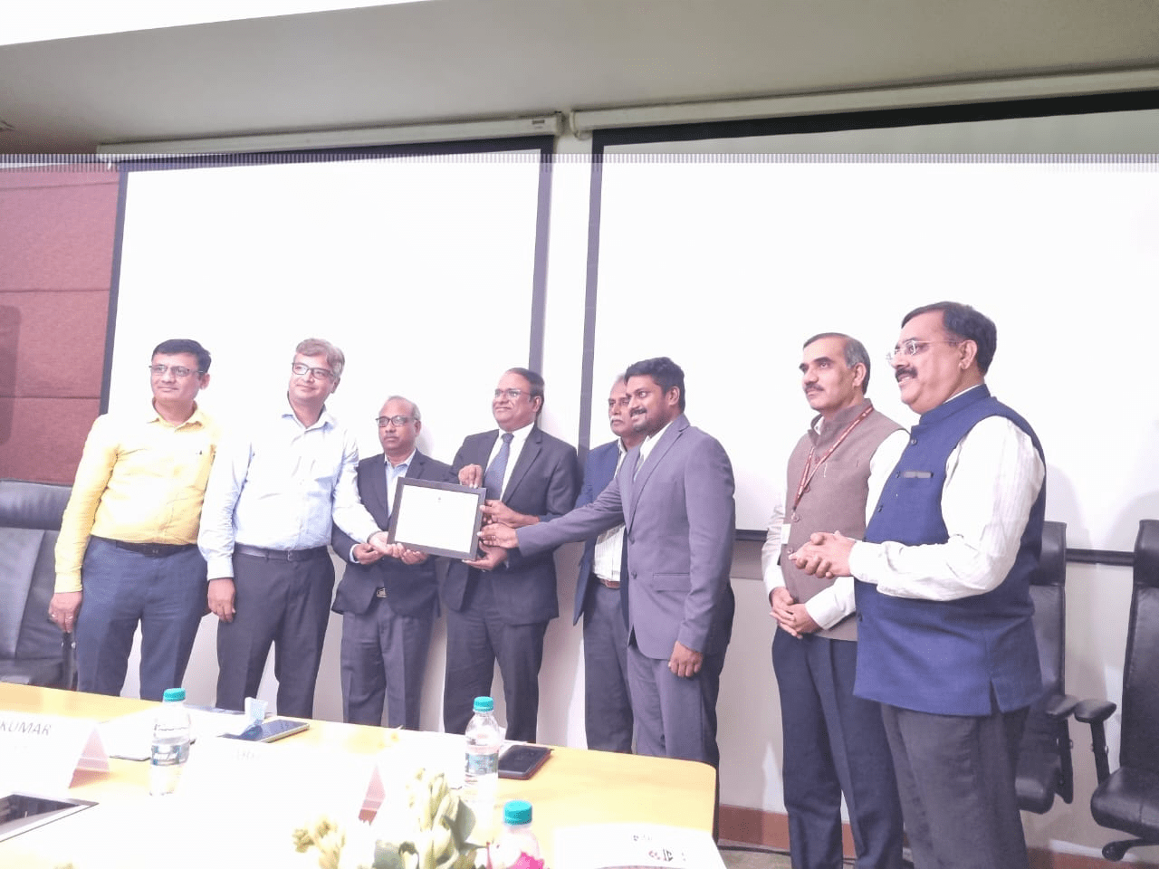 BPCL received Award from Joint Secretary Refinery, for Implementing Best Energy Efficient Project