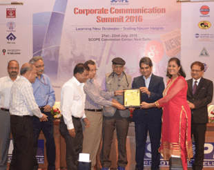 BPCL Annual Report Bags SCOPE Award